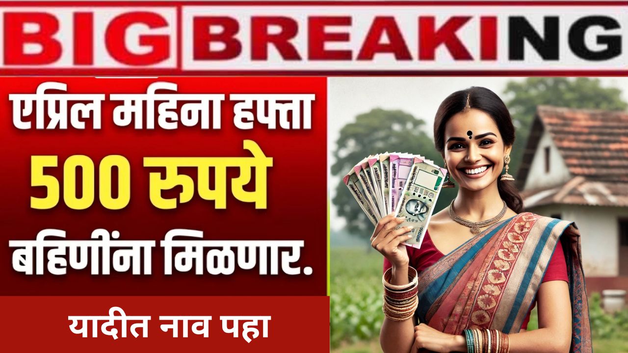 Aditi tatkare ladki bahin yojana 500 rupees
